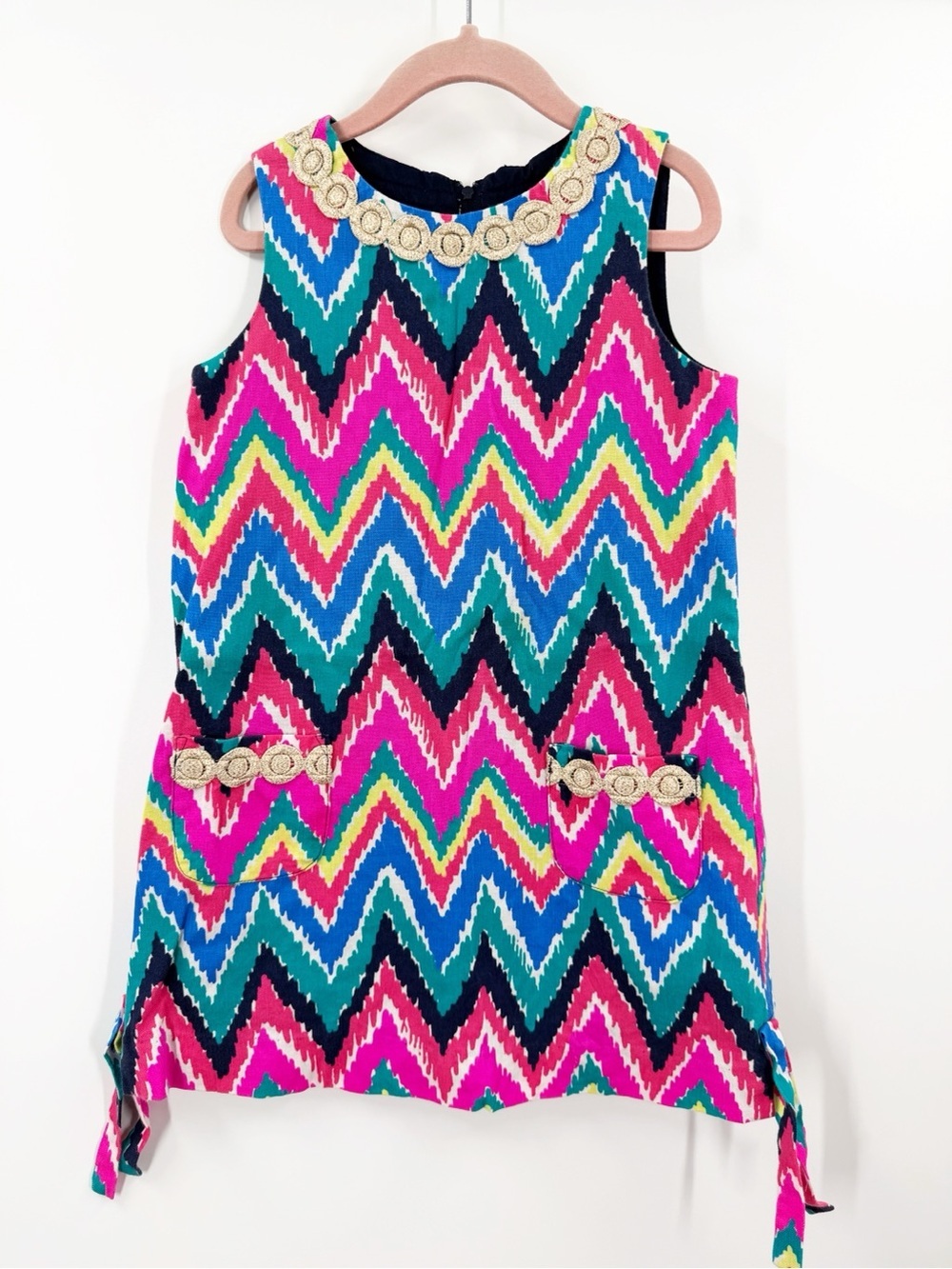 Lilly Pulitzer Chevron Shift Dress